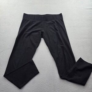 Mixit Leggings Womens Medium Black Comfortable Stretch Workout Training Pull On